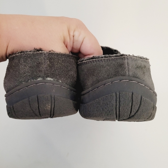 Makalu California Gray Suede Slip On Slipper Shoes - Picture 7 of 10